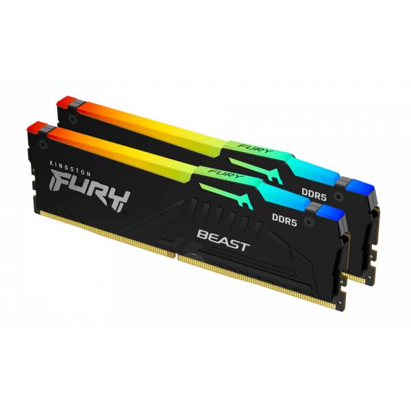 Kingston Fury Beast White RGB 32GB Kit 2x16GB DDR5